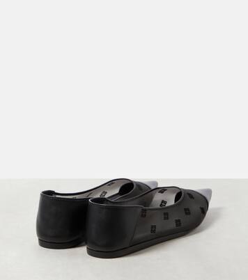 Ballerinas 4G aus Mesh mit Leder | Givenchy