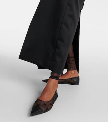 Ballerinas 4G aus Mesh mit Leder | Givenchy