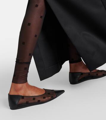 Ballerinas 4G aus Mesh mit Leder | Givenchy