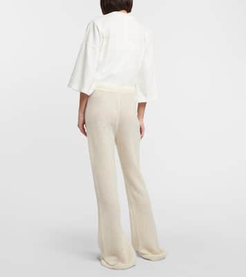 Gregori cashmere flared pants | The Row