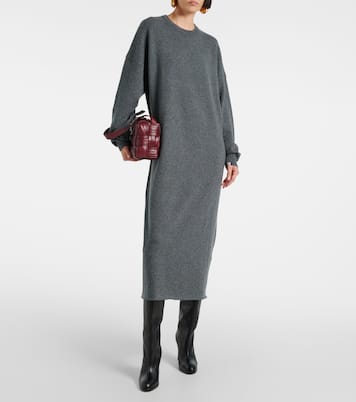 N°106 Weird Short cashmere-blend dress | Extreme Cashmere