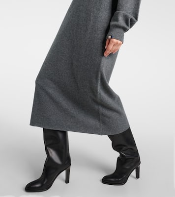 N°106 Weird Short cashmere-blend dress | Extreme Cashmere