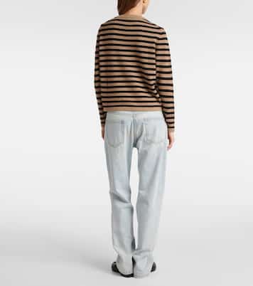 Jersey de lana y cachemir a rayas | Jardin des Orangers