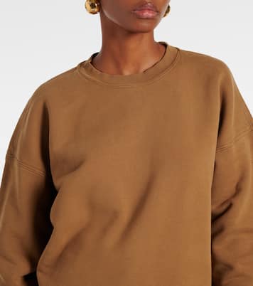 Felpa oversize in cotone | Saint Laurent