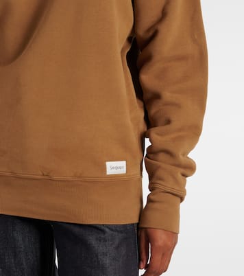 Felpa oversize in cotone | Saint Laurent