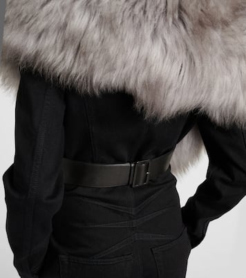 Sciarpa in shearling | Alaïa