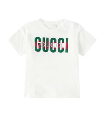 T-Shirt aus Baumwoll-Jersey | Gucci Kids