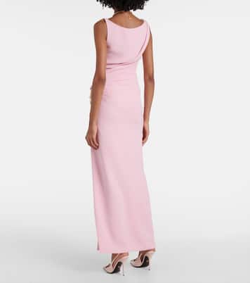 Robe longue en soie | Versace