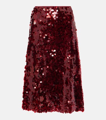 Lucite sequined midi skirt | Vince