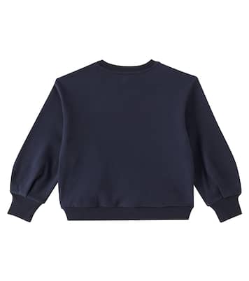 in pile di cotone con logo | Chloé Kids