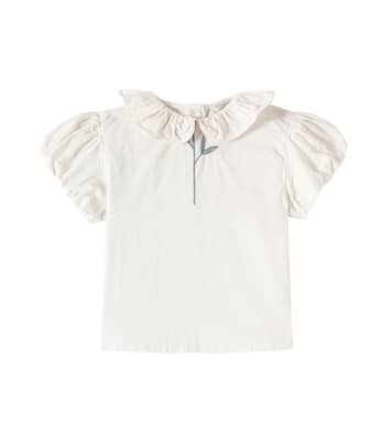 Blusa Sennie in cotone | Donsje