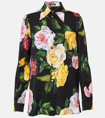 Camicia in charmeuse di misto seta | Dolce&Gabbana