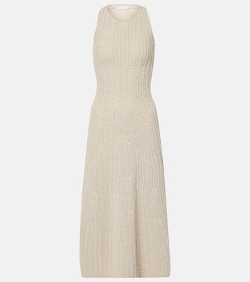 Vestido largo Uccio de lino y algodón | Max Mara