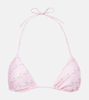 Top de bikini estampado | Versace