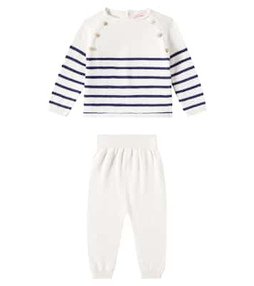 Bébé – Set pull et pantalon Monda en coton | La Coqueta