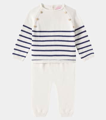 Bébé – Set pull et pantalon Monda en coton | La Coqueta