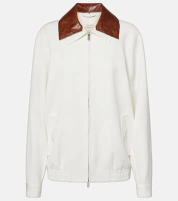 Bomber con pelle | Jacques Wei