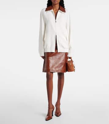 Bomber con pelle | Jacques Wei