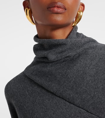 Orecchini a clip Liza placcati in oro | Tom Ford