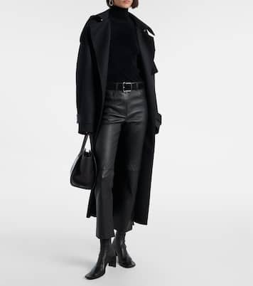 Duke leather slim pants | Joseph