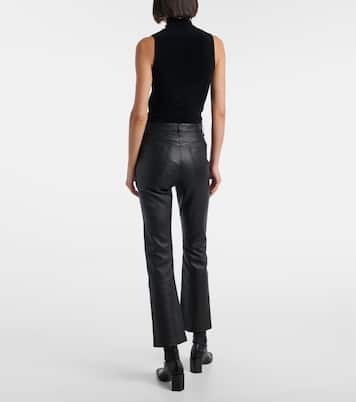 Duke leather slim pants | Joseph