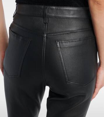 Duke leather slim pants | Joseph
