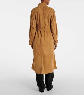 Trench-coat Ramona en daim | Proenza Schouler