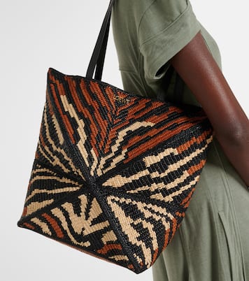Cabas Paula's Ibiza Puzzle Fold Medium | Loewe
