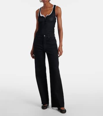 Jeans Grace a vita alta e gamba larga | Slvrlake