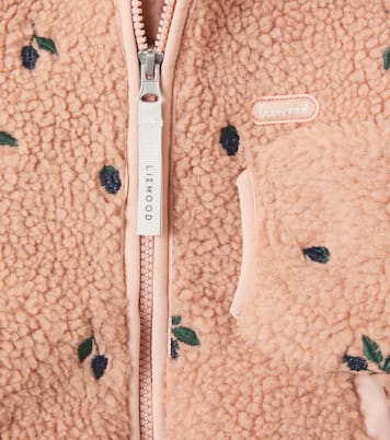 Baby Mara embroidered pile jacket | Liewood