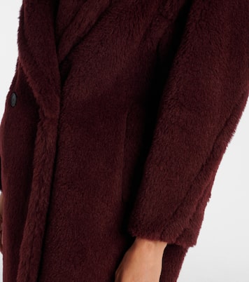 Teddy Bear alpaca wool, wool, and silk coat | Max Mara