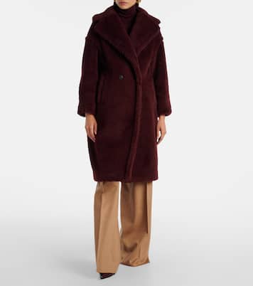 Teddy Bear alpaca wool, wool, and silk coat | Max Mara