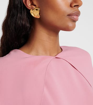 Swirl Heart earrings | Oscar de la Renta