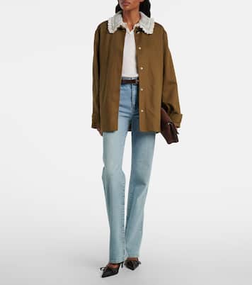 Arrow high-rise bootcut jeans | Frame