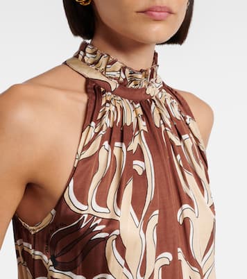 Vestido corto Bianca estampado | Poupette St Barth
