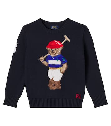 Polo Bear cotton sweater | Polo Ralph Lauren Kids