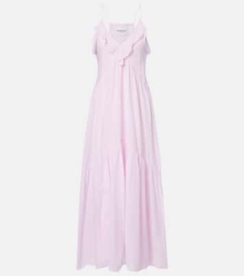 Vasma ruffled cotton-blend maxi dress | Marant Etoile