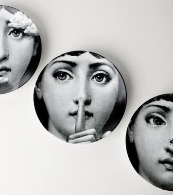 Tema e Variazioni n.334 porcelain wall plate | Fornasetti