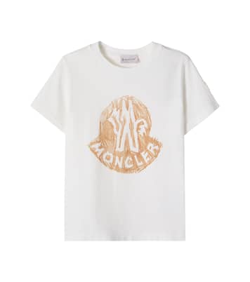Logo cotton jersey T-shirt | Moncler Enfant