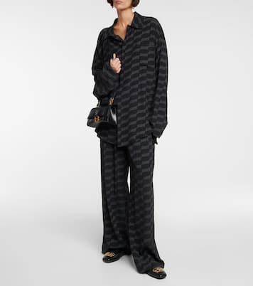 Slippers BB Cosy aus Leder | Balenciaga