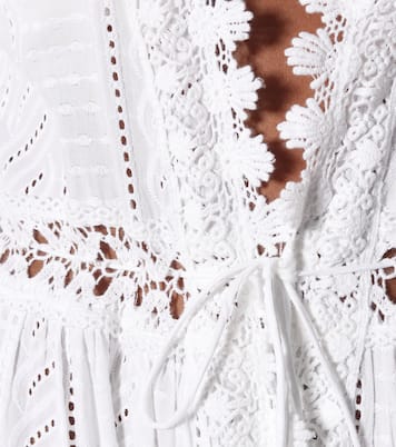 Caftano Robbi in pizzo di cotone san gallo | Melissa Odabash