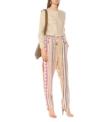 Powlandi cotton-blend pants | Isabel Marant