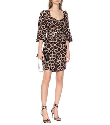 Acacia linen-blend minidress | Rebecca Vallance
