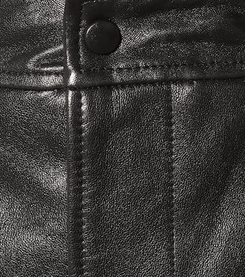 Leather shorts | Ganni