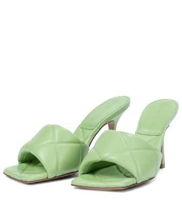 Rubber Lido leather sandals | Bottega Veneta