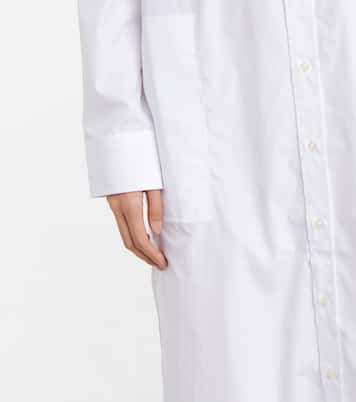 Cotton poplin shirt dress | Wardrobe.NYC
