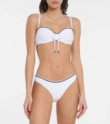 Antigua scalloped bikini top | Heidi Klein