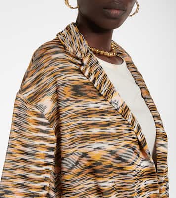 Space-dyed wool-blend cardigan | Missoni