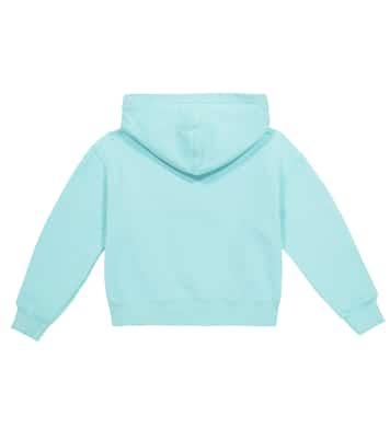 Felpa in jersey di cotone con cappuccio | Palm Angels Kids