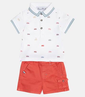 Baby - Polo e short in cotone | Tartine et Chocolat